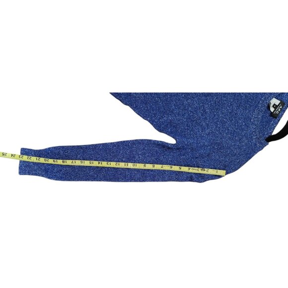 A.P.C. APC Wool Blend Crewneck Sweater M Blue Melange Knit Paris Minimalist Chic - Picture 8 of 9